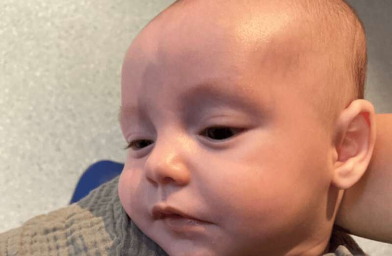 Baby Cole turned out to have a condition just like his late grandad