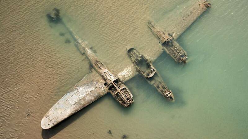 The Lockheed P-38 Lightning fighter aircraft crashed landed in north Wales in 1942 (Image: PA)