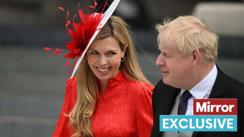 Carrie Johnson with her husband and former PM Boris Johnson (Image: Getty Images)