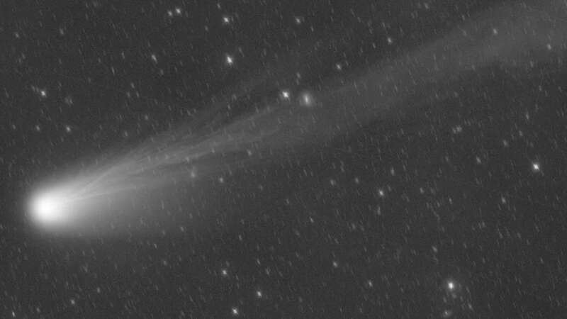 Comet 12P/Pons Brooks otherwise known as the Mother of Dragons captured in the skies over Tuscany (Image: Gianluca Masi/Virtual Telescope Project)