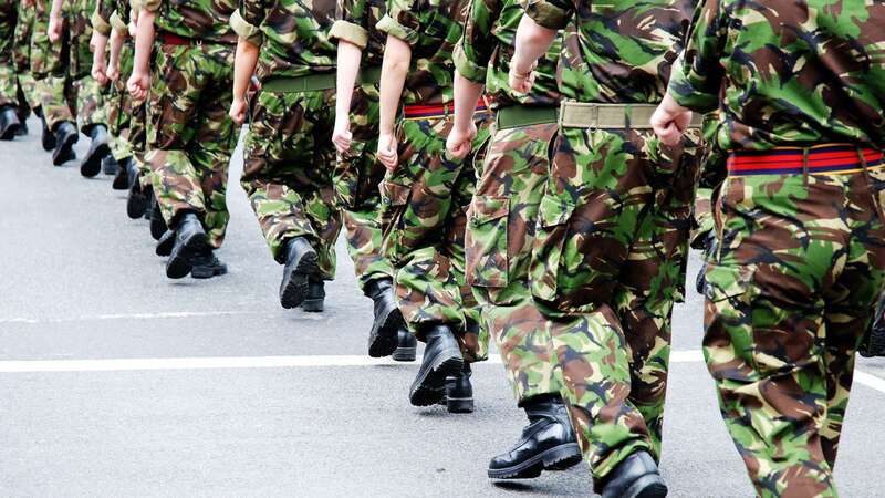 UK soldiers were questioned on the use of prostitutes, who hang around outside the base, for a study which has been published in the British Medical Journal Military Health (Image: Getty Images)