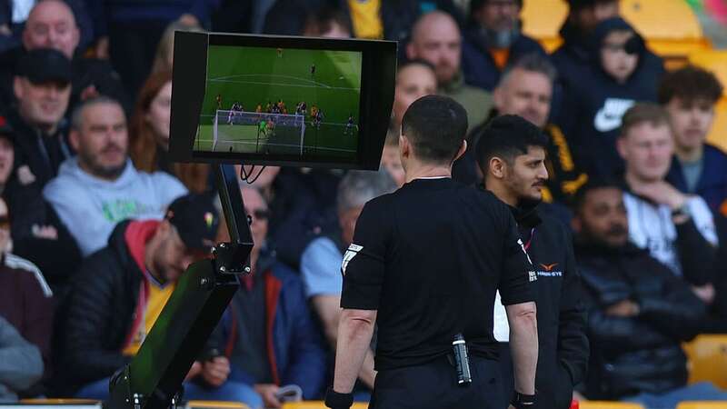 Referee Tony Harrington ruled out Wolves