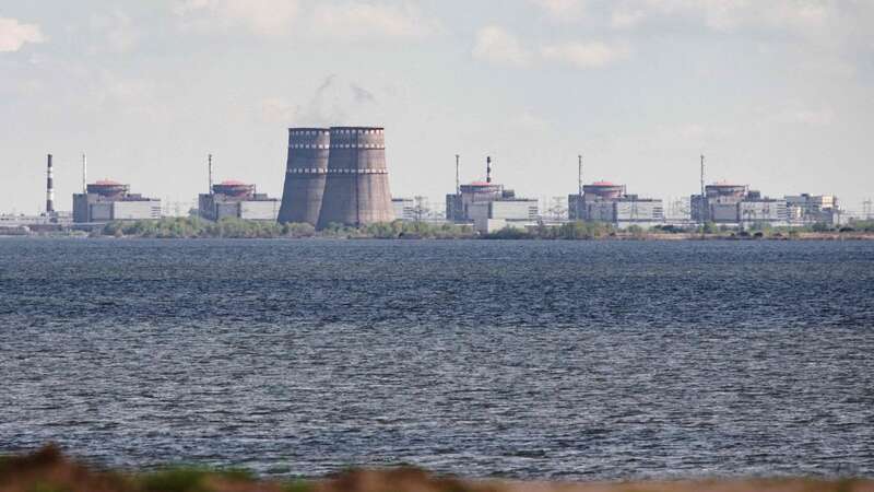 The Zaporizhzhia nuclear power plant is controlled by the Russians (Image: AFP via Getty Images)