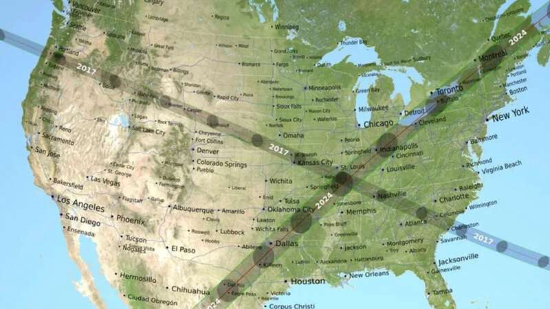 A wild conspiracy theory about the total solar eclipse on Monday discusses the likelihood of 