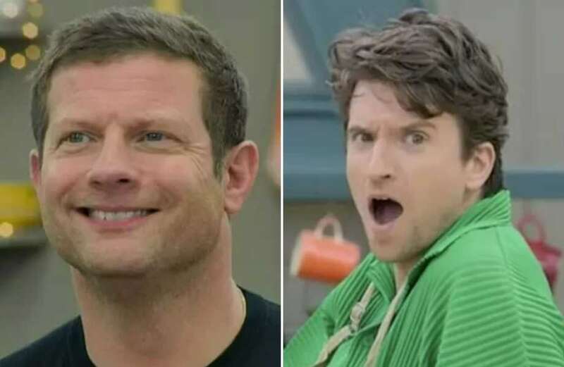 The 50-year-old and his competitors were tasked with making iced buns but Dermot