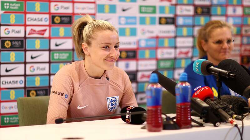 Leah Williamson will start for England in their Euro 2025 qualifier against the Republic of Ireland on Tuesday night (Image: Photo by Naomi Baker - The FA/The FA via Getty Images)