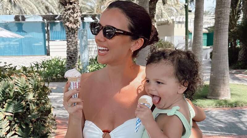 Lucy Mecklenburgh shared an insight into her family holiday in Dubai (Image: @lucymeck1/Instagram)