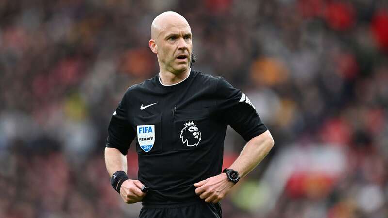 Anthony Taylor was in charge for an eventful game at Old Trafford (Image: CameraSport via Getty Images)