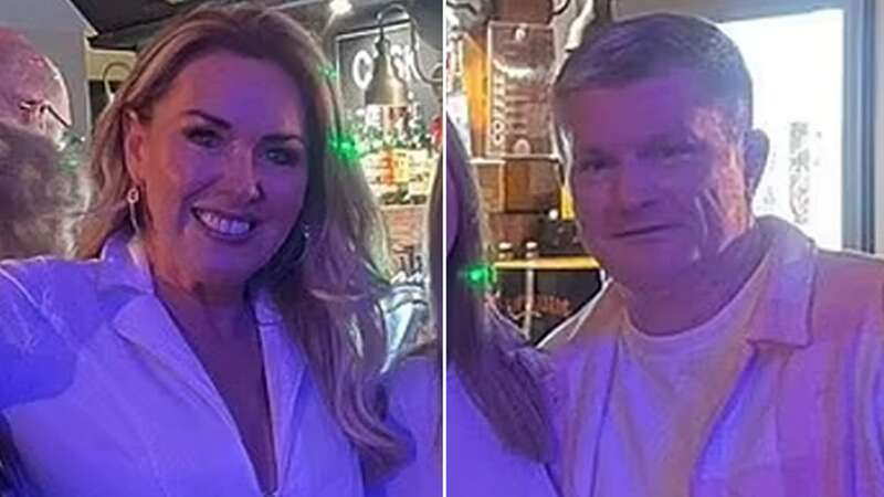 Claire Sweeney and Ricky Hatton shocked staff at a Stockport pub on Friday night b