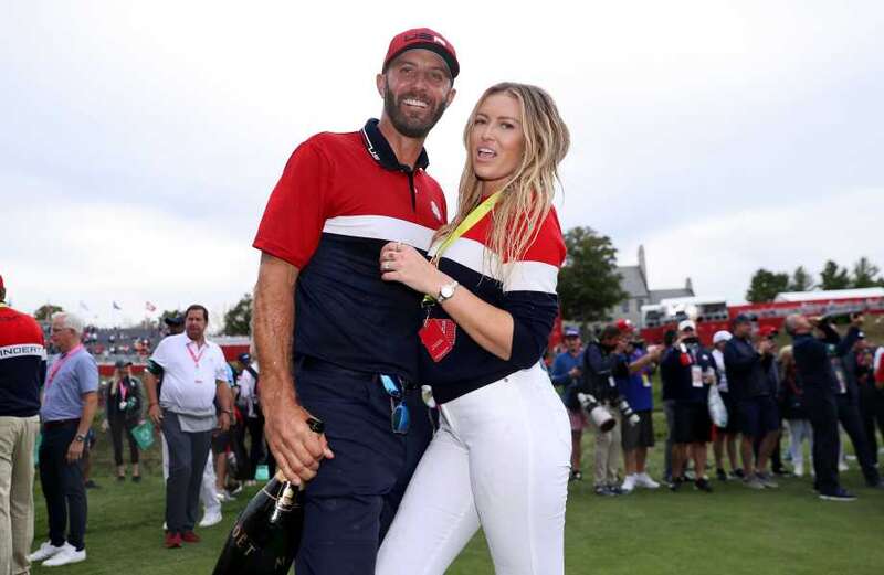 Who is Dustin Johnson's wife Paulina Gretzky?