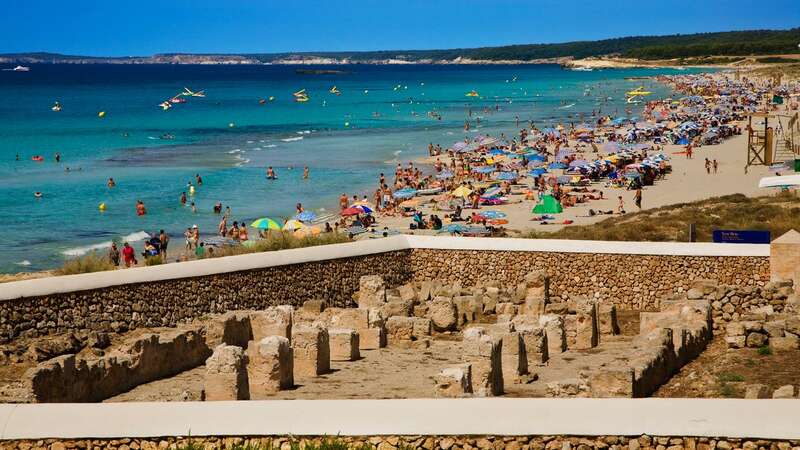 The British man in his 70s died after drowning in the sea at a beach in Menorca (Image: Getty Images)