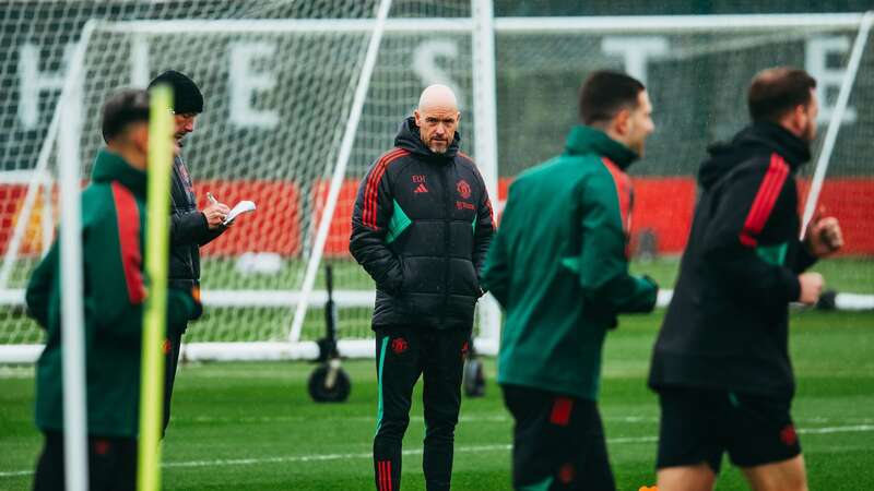 Erik ten Hag has promoted an academy player due to the injury crisis (Image: Ash Donelon/Getty Images)