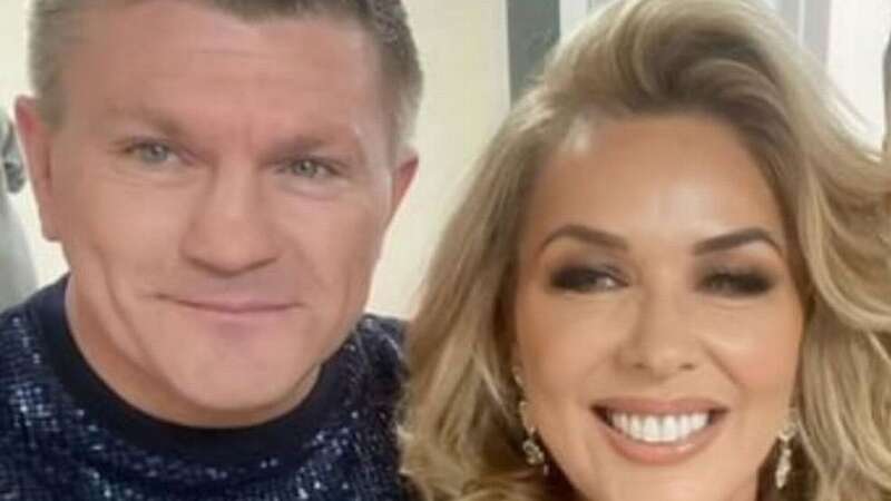 Claire Sweeney and Ricky Hatton