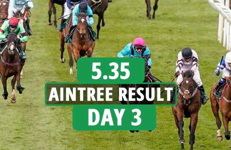 Scroll down for how every horse finished in Aintree