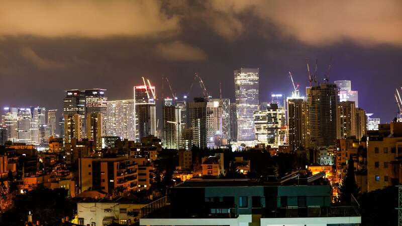 Streets were empty in Tel Aviv, Israel, ahead of the incoming Iranian drone strike (Image: Anadolu via Getty Images)