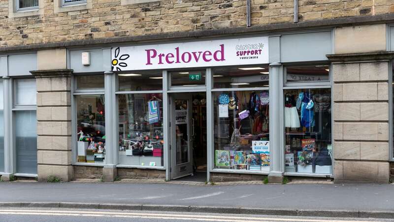 The charity shop Preloved in Skipton, North Yorkshire (Image: SWNS)