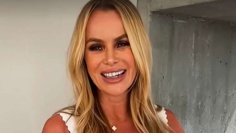 Amanda Holden issued a cheeky message (Image: Instagram)