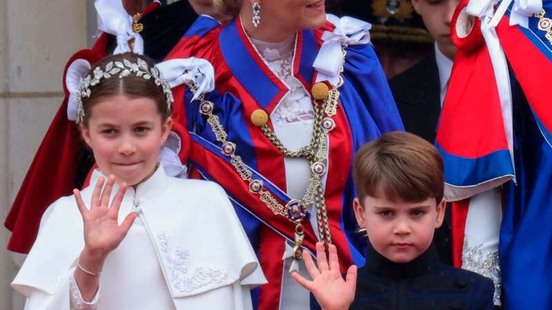 Prince Louis and Princess Charlotte are key to the future of the royal family (Image: Ian Vogler / Daily Mirror)