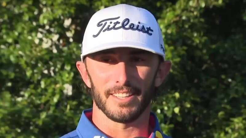 Max Homa finished in a tie for third at the Masters (Image: Golf Channel)