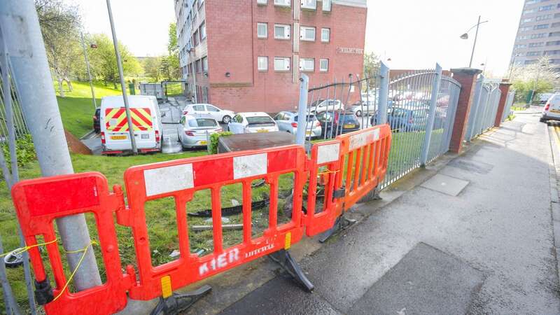 The crash happened in the Highgate area of Birmingham (Image: Joseph Walshe / SWNS)