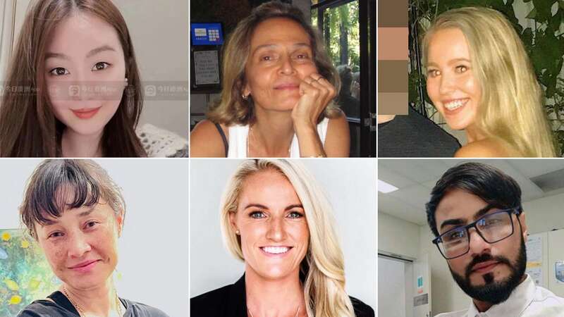 Floral tributes have been laid outside Westfield Bondi Junction (Image: Getty Images)