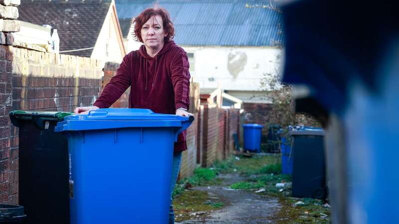 Julie Hancock was fined after admitting she left her bins in the unadopted backalley behind her home (Image: Stoke Live / BPM Media)