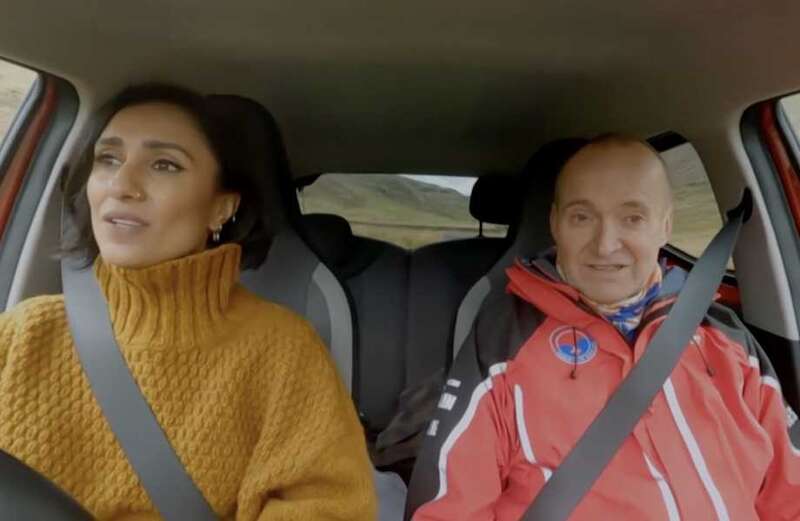 Anita Rani and Matt Baker drove through the UK