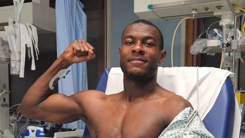 Evan Ndicka was quickly stretchered off (Image: Fabio Rossi/AS Roma via Getty Images)