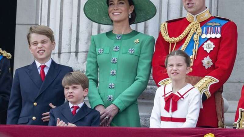 William and Kate with their three children (Image: (Image: GETTY))