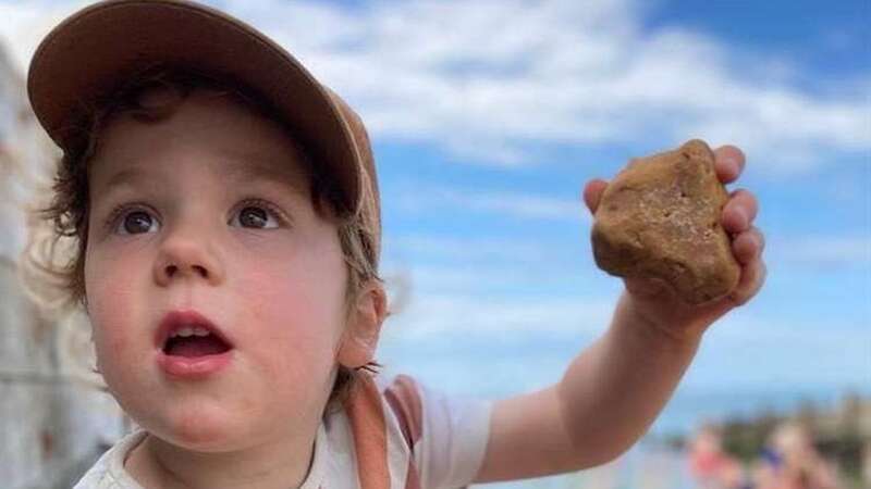 Four-year-old Fabian Ashton (Image: Dave Bartlett/SWNS)