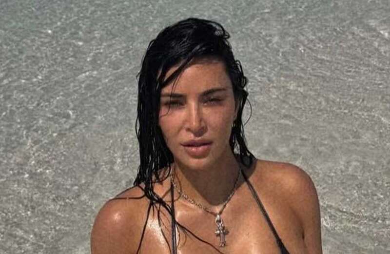 Kim Kardashian was called out for attempting to dive in an unsafe part of the ocean