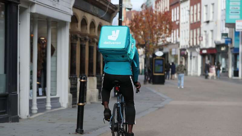 Takeaway giant Deliveroo has reported a decrease in trading across the UK and Ireland at the start of the year (Image: PA Wire/PA Images)