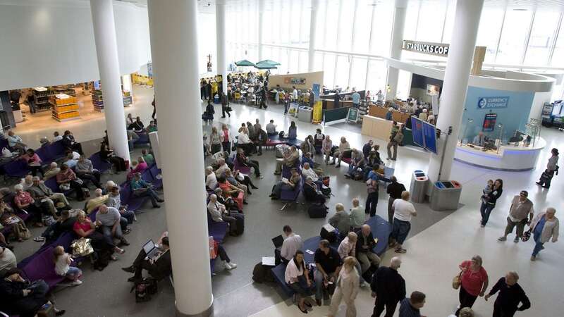 Arrests were made at Manchester Airport among other places in the UK (Image: PA)