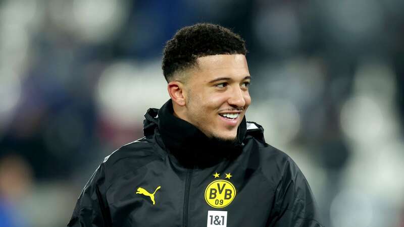 Jadon Sancho is on loan at Dortmund from Man United