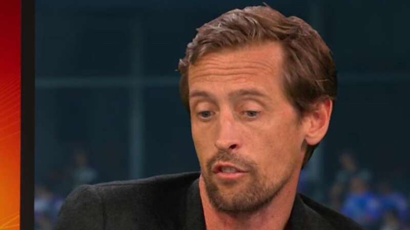 Peter Crouch believed Isak Hien should have been sent off vs Liverpool (Image: TNT Sport)