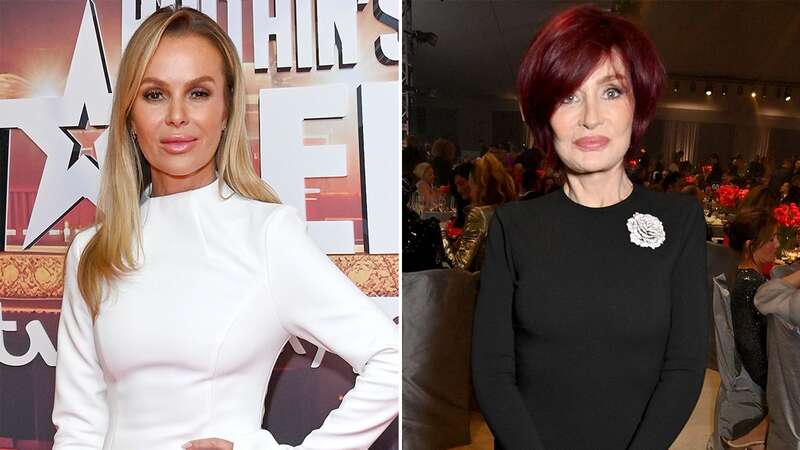 Amanda Holden has broke her silence on her Sharon Osbourne feud (Image: Getty Images)