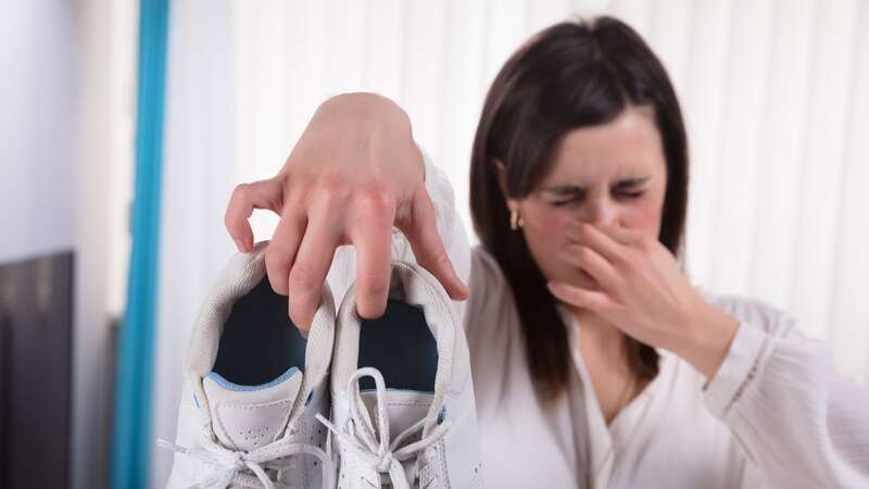 Smelly shoes are caused by sweat, bacteria, and lack of aeration (Image: Getty Images/iStockphoto)