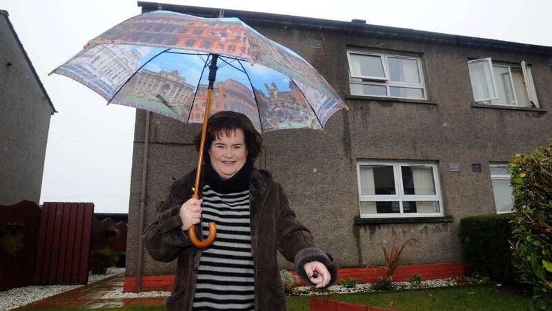 Susan Boyle made an unexpected public appearance for a BBC show (Image: Ian Georgeson/REX/Shutterstock)