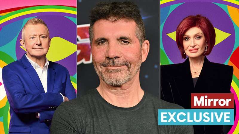 Simon Cowell has vowed to heal his rift with Sharon Osbourne and Louis Walsh after Amanda Holden spat (Image: REX/Shutterstock)