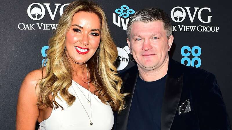 Claire Sweeney and Ricky Hatton have attended their first VIP event as a couple