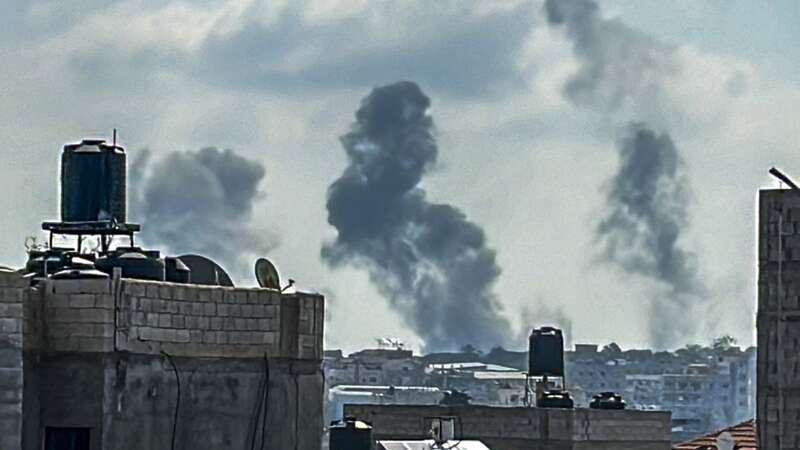 The aftermath of an Israeli attack in the ongoing Israel-Hamas war as tensions remain high in the Middle East (Image: Anadolu via Getty Images)