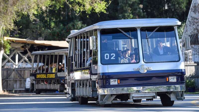 Fifteen people have been injured when a tram at Universal Studios Hollywood crashed (file photo) (Image: MediaNews Group via Getty Images)