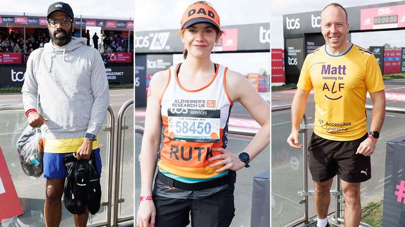 Soap stars, Matt Hancock and Ruth Wilson among celebs battling London Marathon