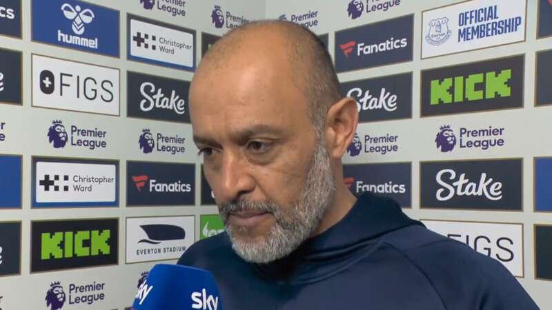 Nottingham Forest manager Nuno Espirito Santo (Image: Sky Sports)