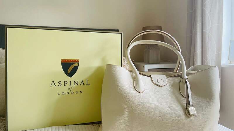 My oversized Aspinal is my favourite summer bag (Image: Laura Mckenna)