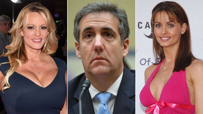 From left to right: Stormy Daniels, Michael Cohen and Karen McDougal; all three could appear as witnesses