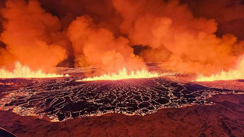 It comes amid continued volcanic activity near Grindavik, Iceland (Image: Icelandic Meteorological Office)