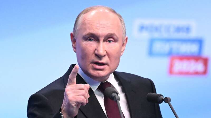 Rishi Sunak has warned Putin will not stop at the Polish border (Image: POOL/AFP via Getty Images)