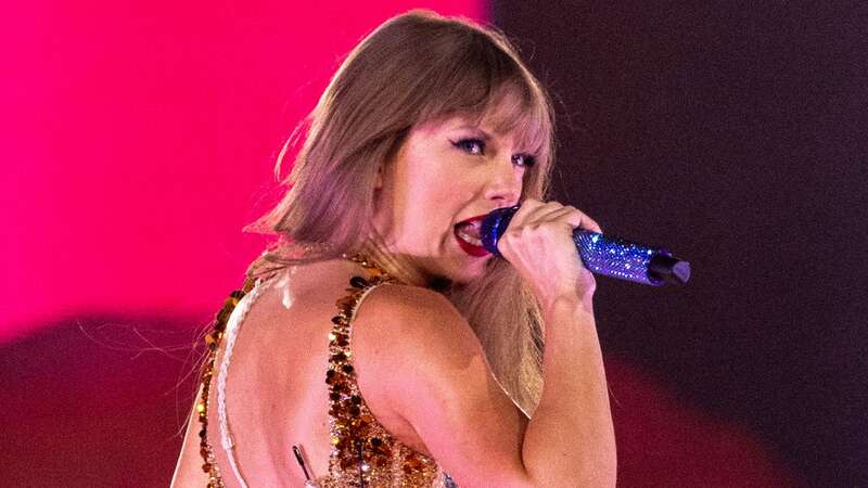 Taylor Swift performs during The Eras Tour (Image: Los Angeles Times via Getty Images)