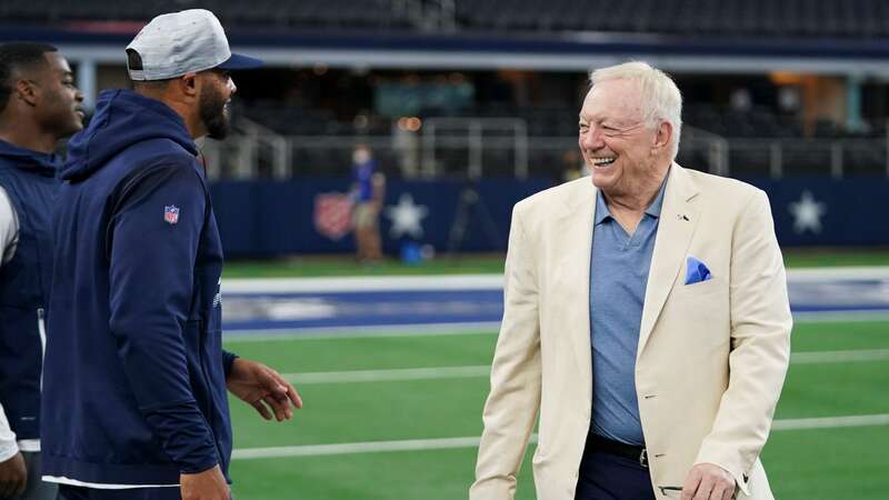 Jerry Jones is in no rush to offer Dak Prescott a new contract (Image: Getty Images)